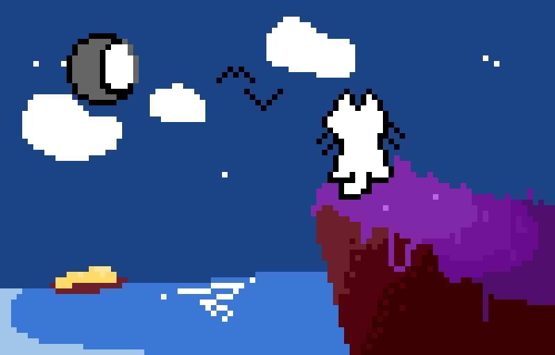 art of my 11 yr old cat kevin