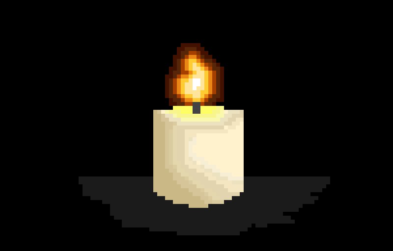 Candle (dunno why I made dis, just did) I am open to requests!!