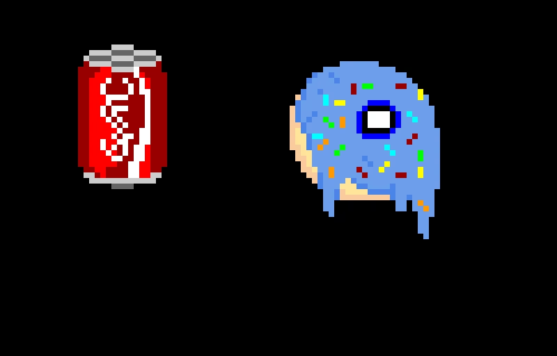 Coke + Donut. Best combo!!!!