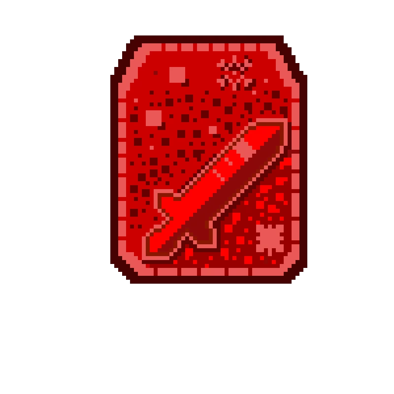 cruel kings blood sword not a real thing in the actual roblox game plus i just recolored the card