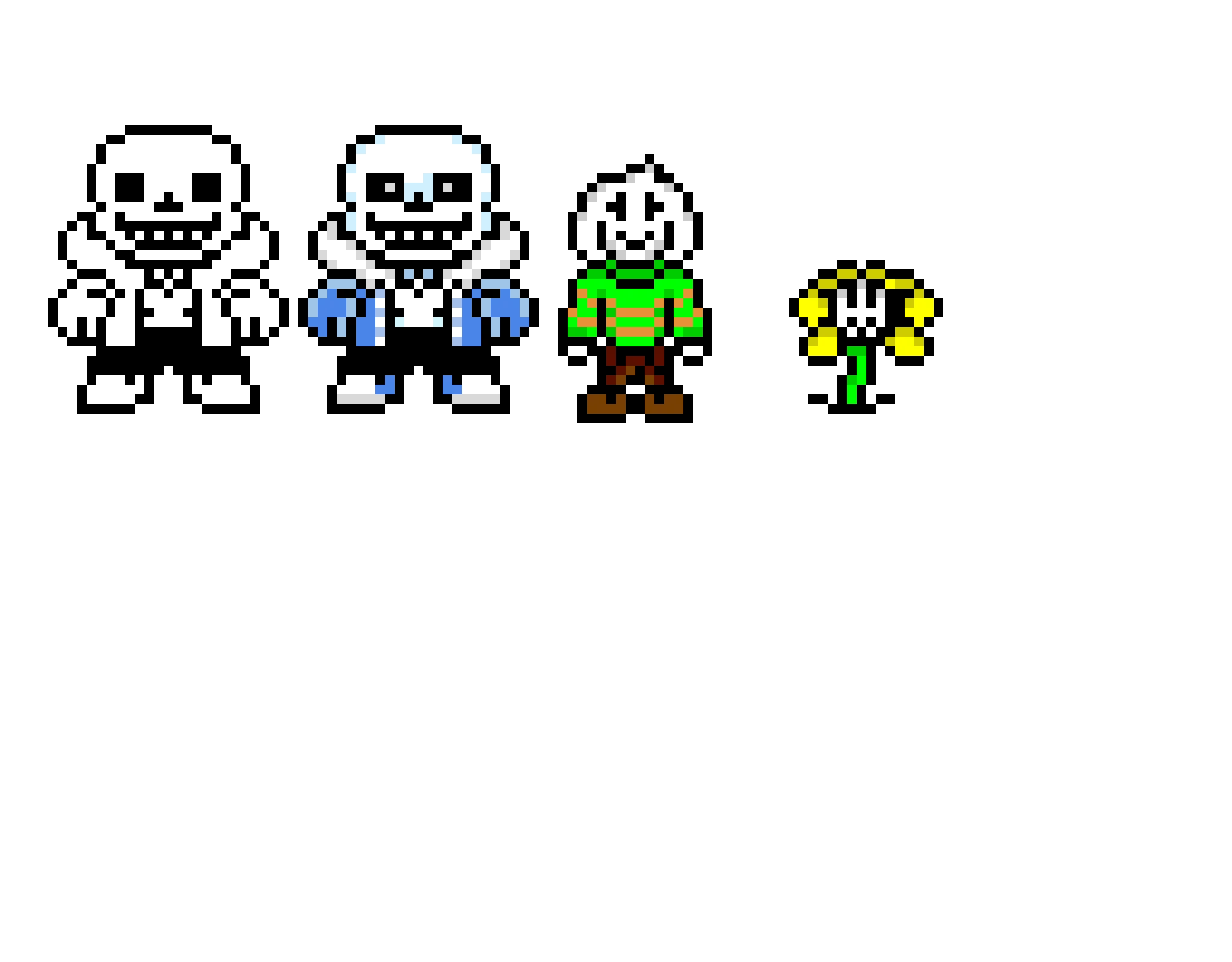 flowey and asriel creds to strike75