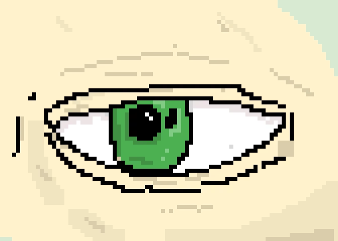 green eye