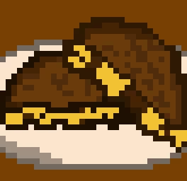 Grilled Cheese but on a plate