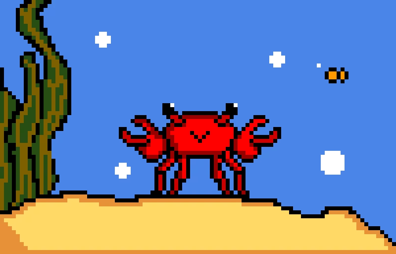 happy crab