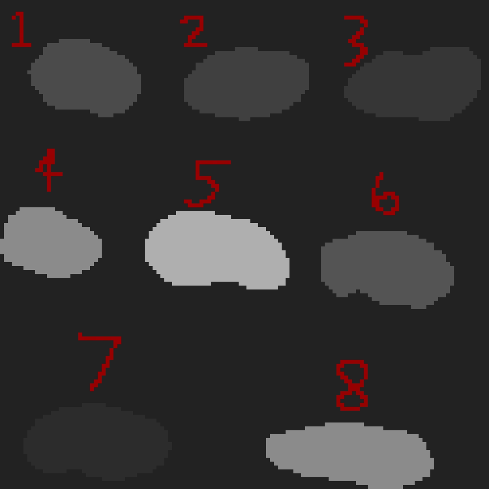 i need help which one looks more like fog with the given background