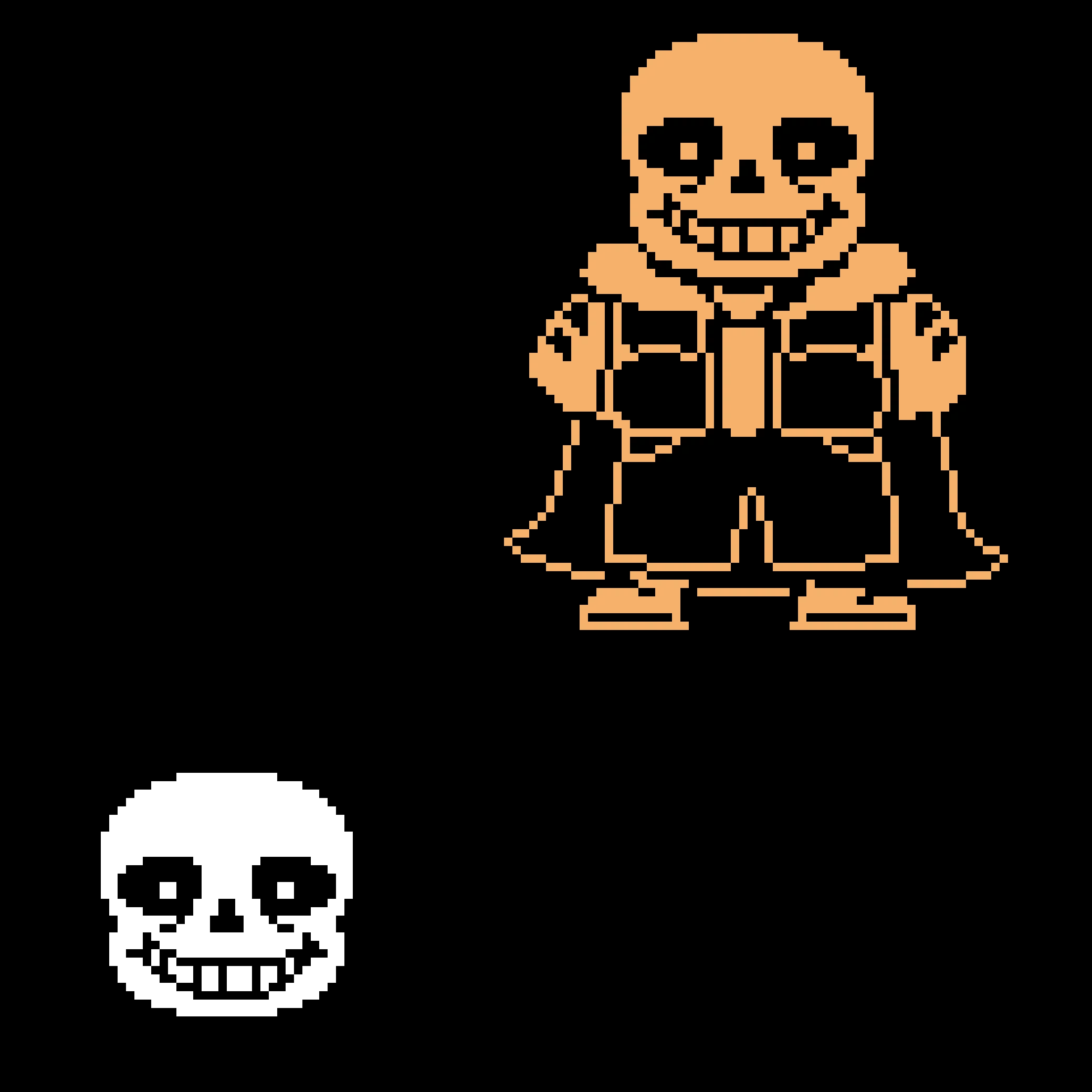 jk underswap sans official battle sprite