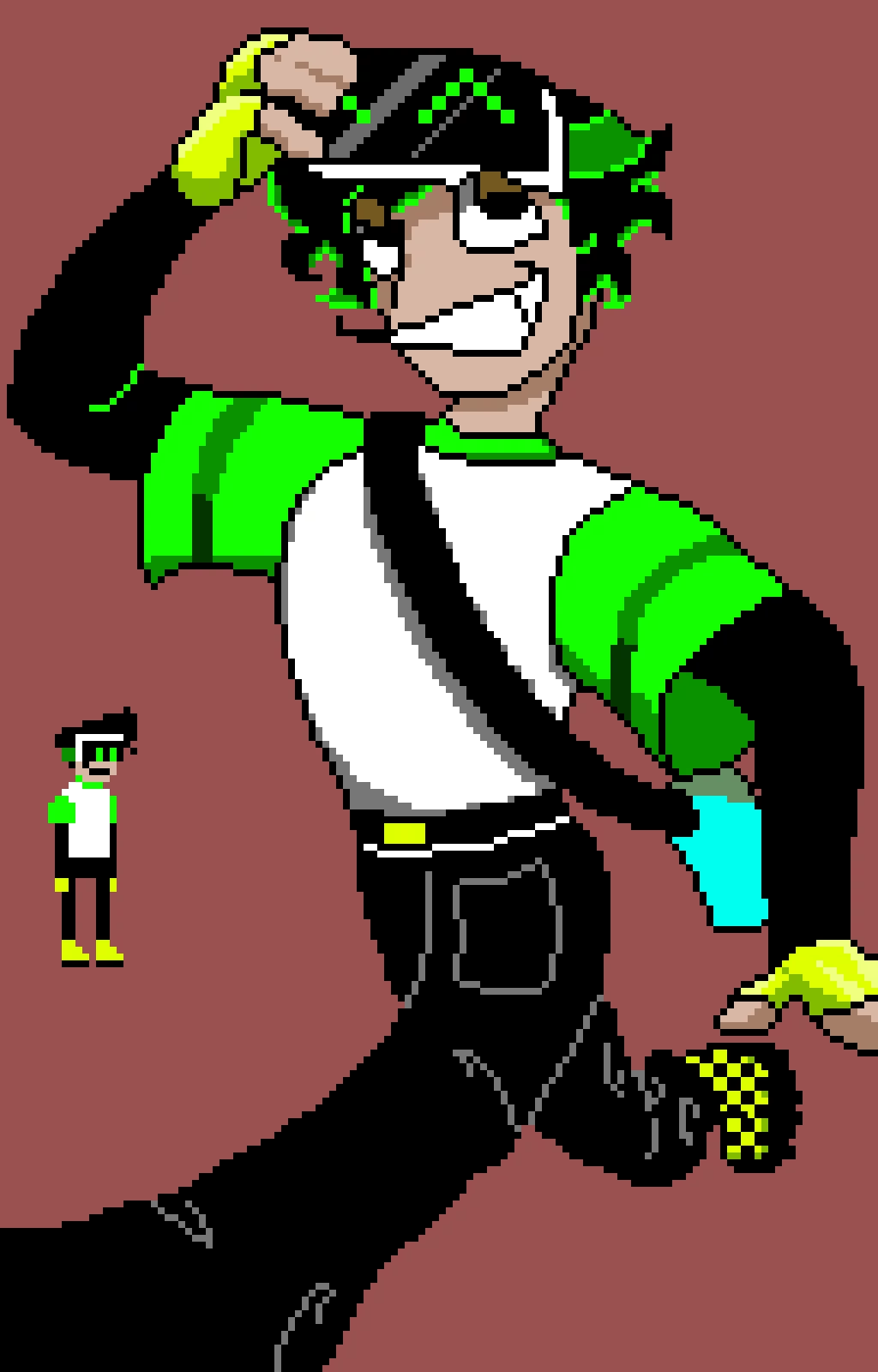 Kit as a human! (requested by @Kit_the_computer_returns)