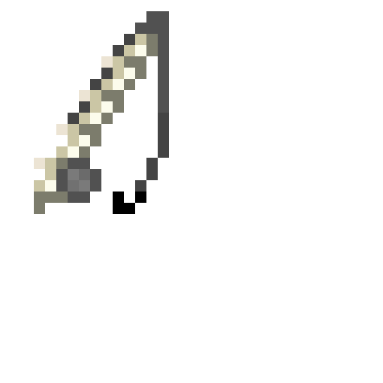 Minecraft Bone fishing rod