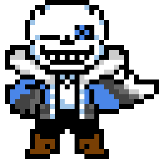 My custom sans au, DIGITALE sans (contest technically since it could be an OC)