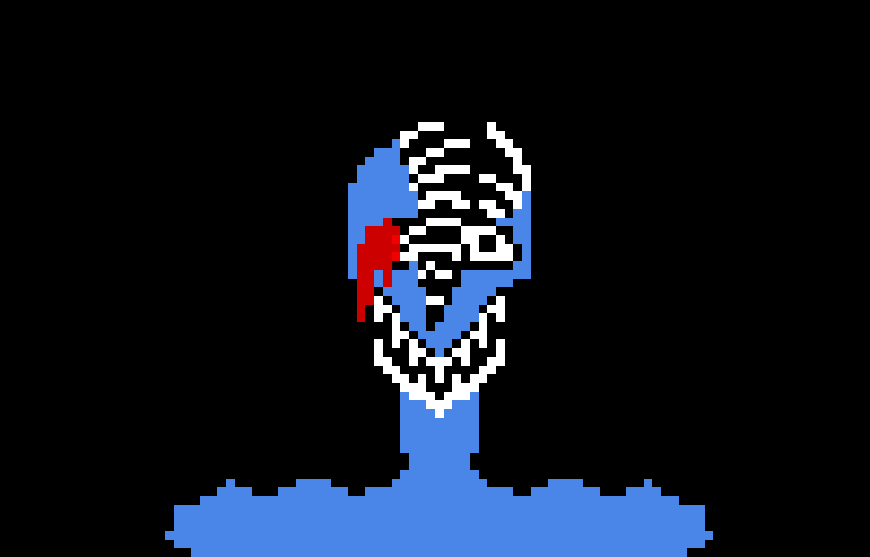 pixelated feesh73 as horror concept where my bonus point at