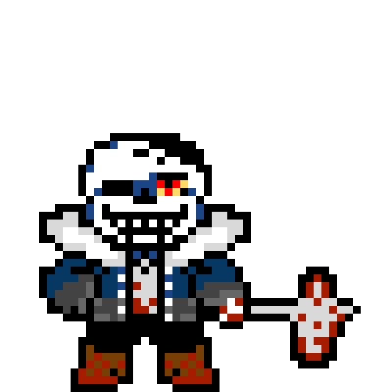 Profile pic Halloween special, digihorror sans