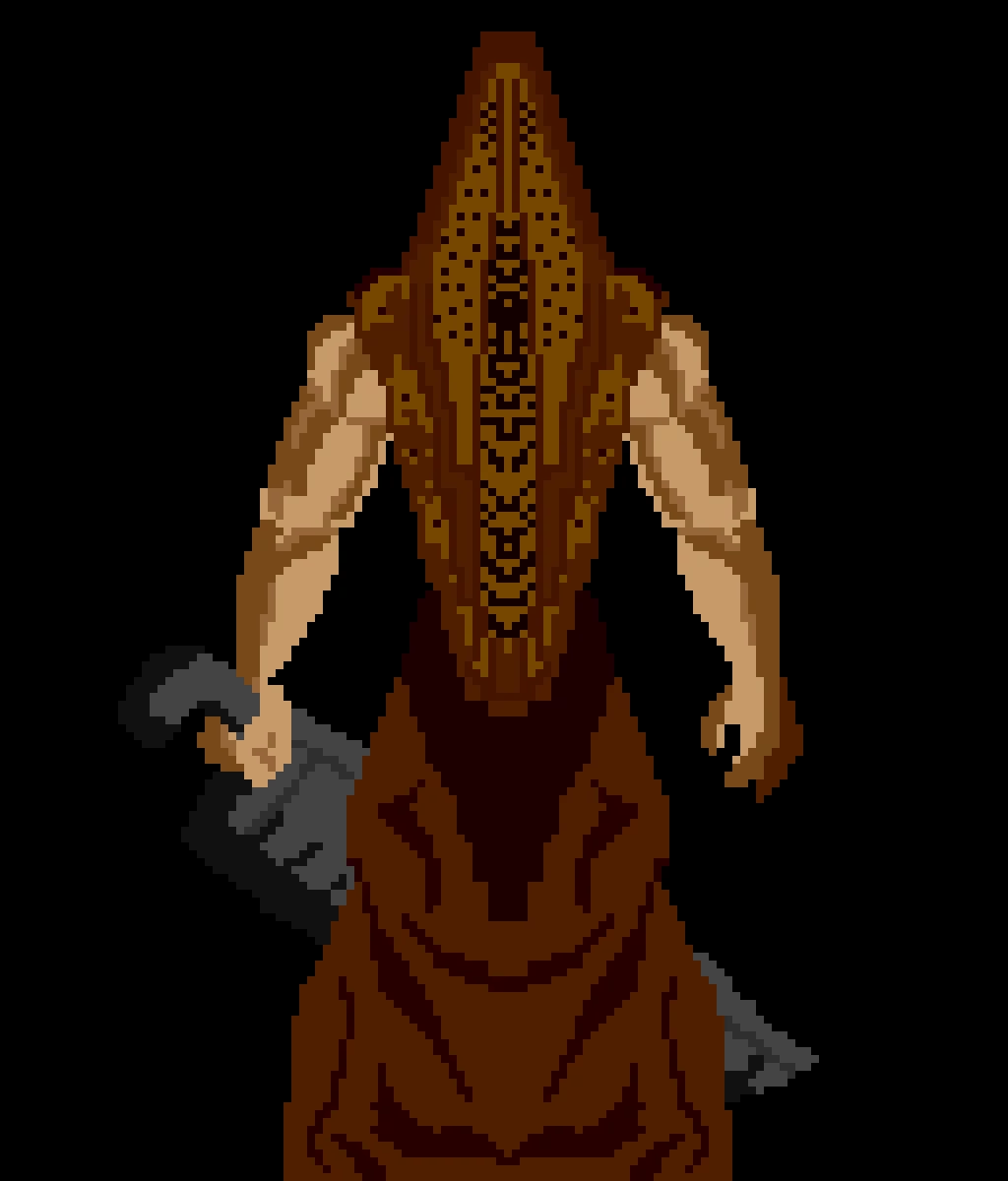 pyramid head the character that looks menacing contest