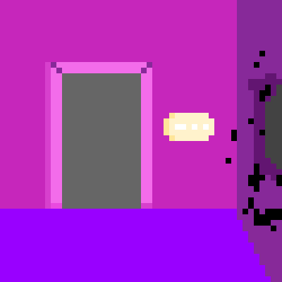 Ransacked Purple Room: reposted (#Backgroundmodel)