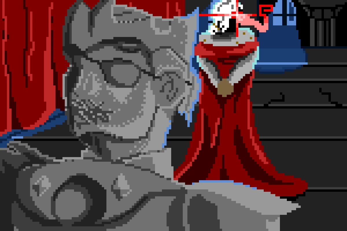 statues of a broken throne lord omnia requested by nightmare god