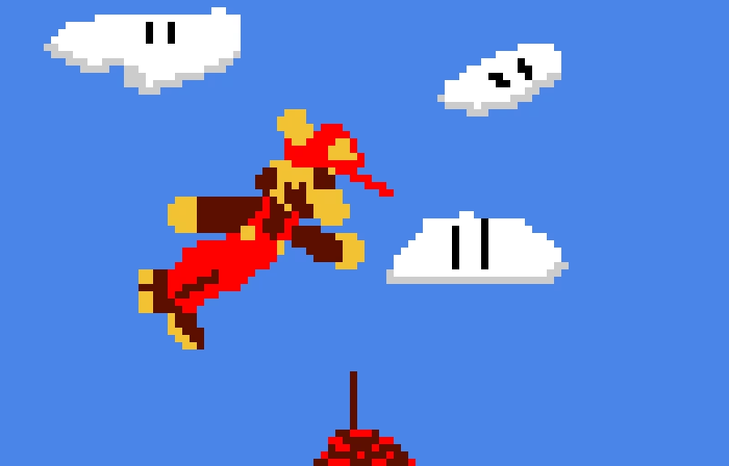 super mario 64 nes edition