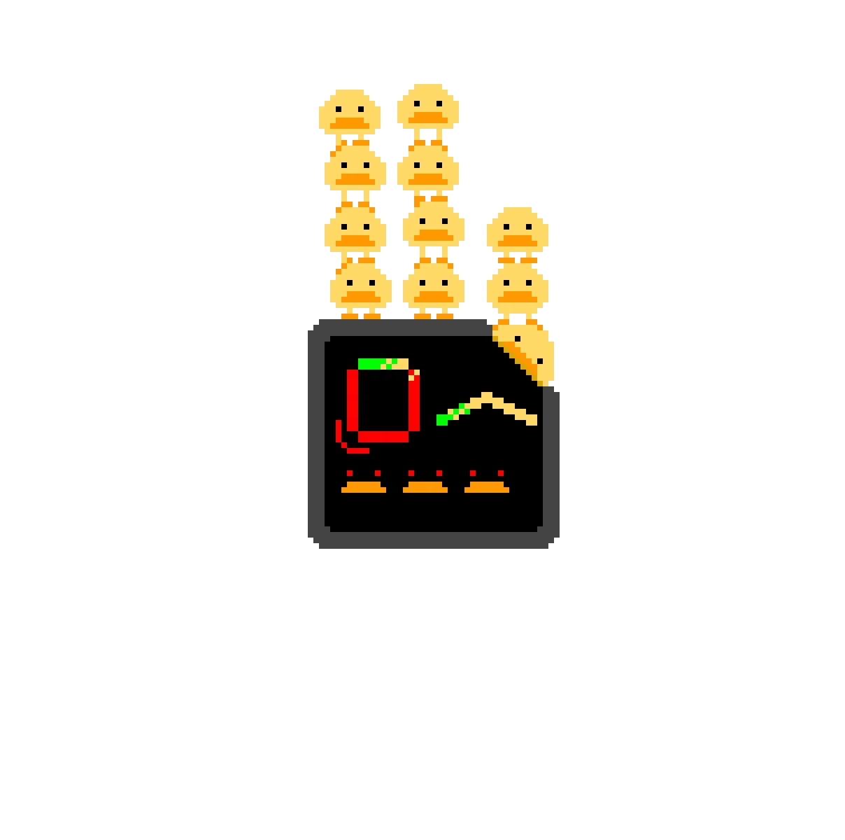 the ducks r takin over aaaaa