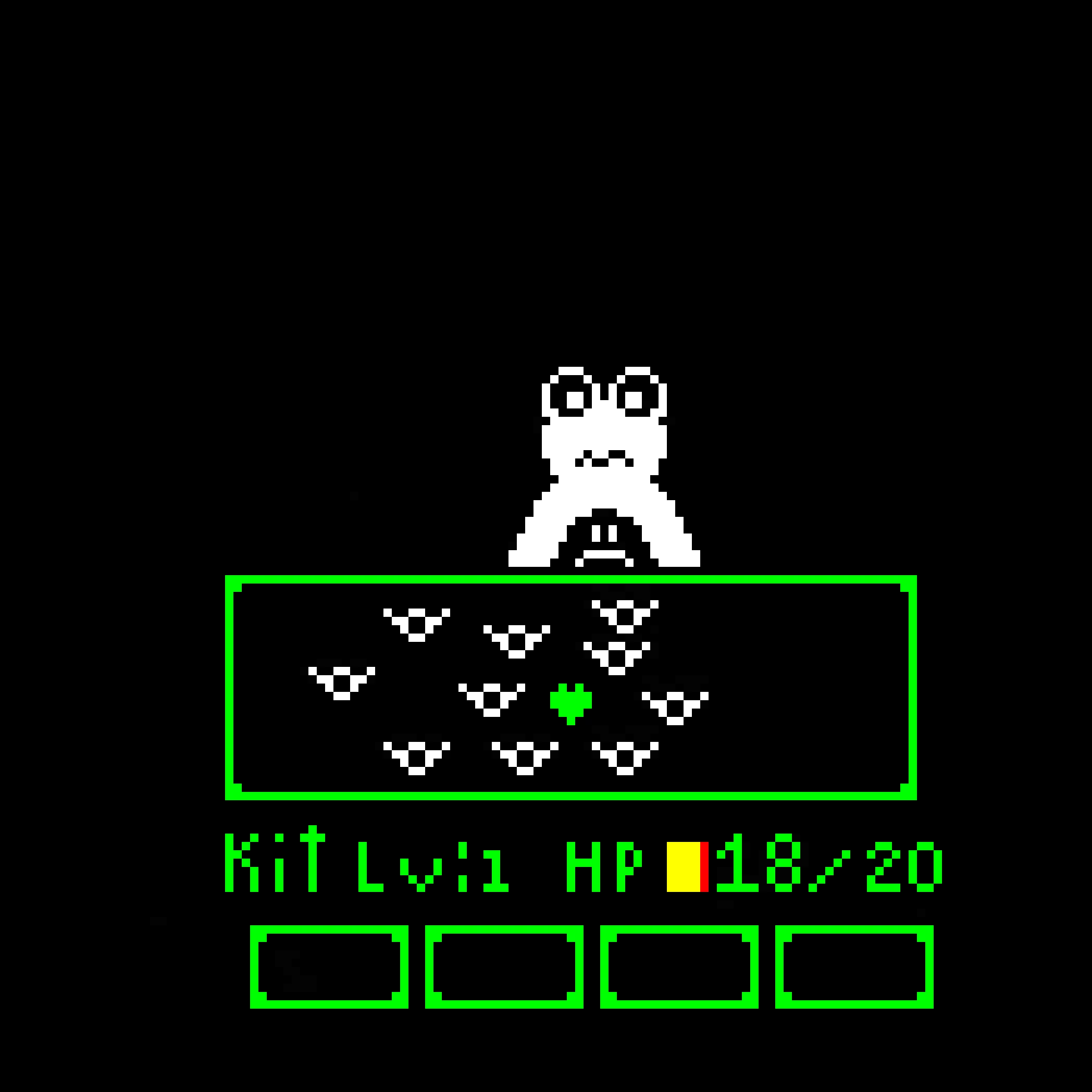 underkit froggit approaches