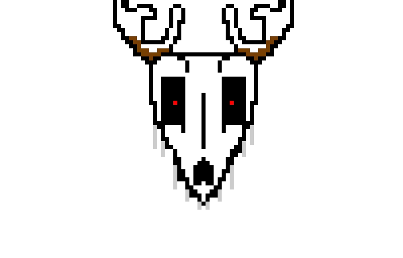 wendigo skull its not my best but i tried but did the teeth ruin it