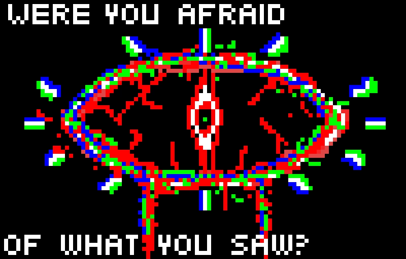 when you screamed into the void was it yourself who answered