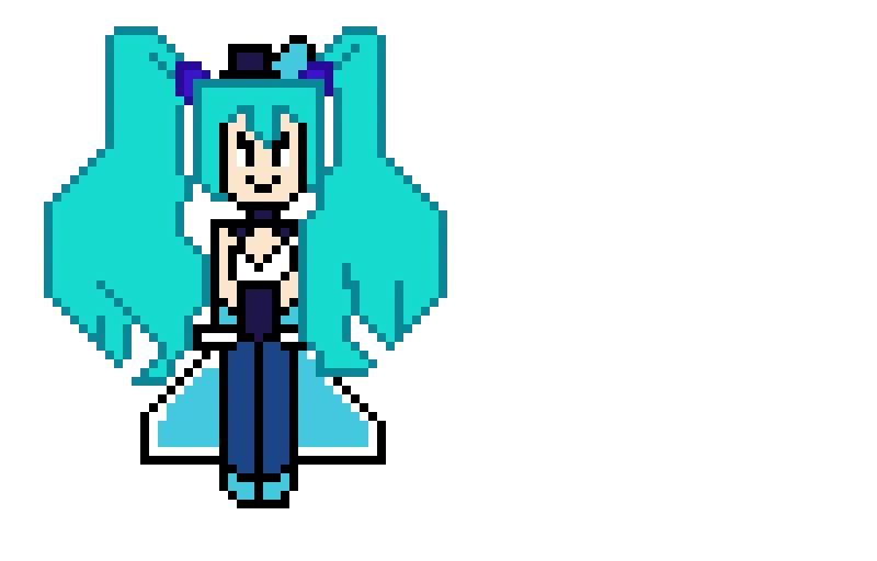 cartoony miku