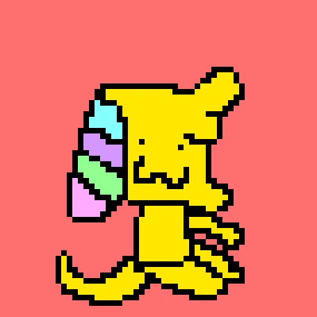 create a Halloween costoom for licky (now editable)