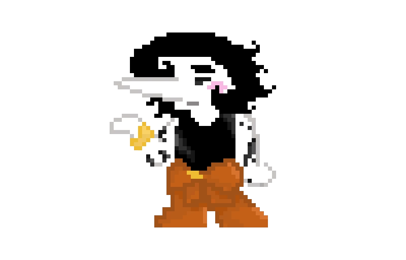 DP AU Spamton gif heh