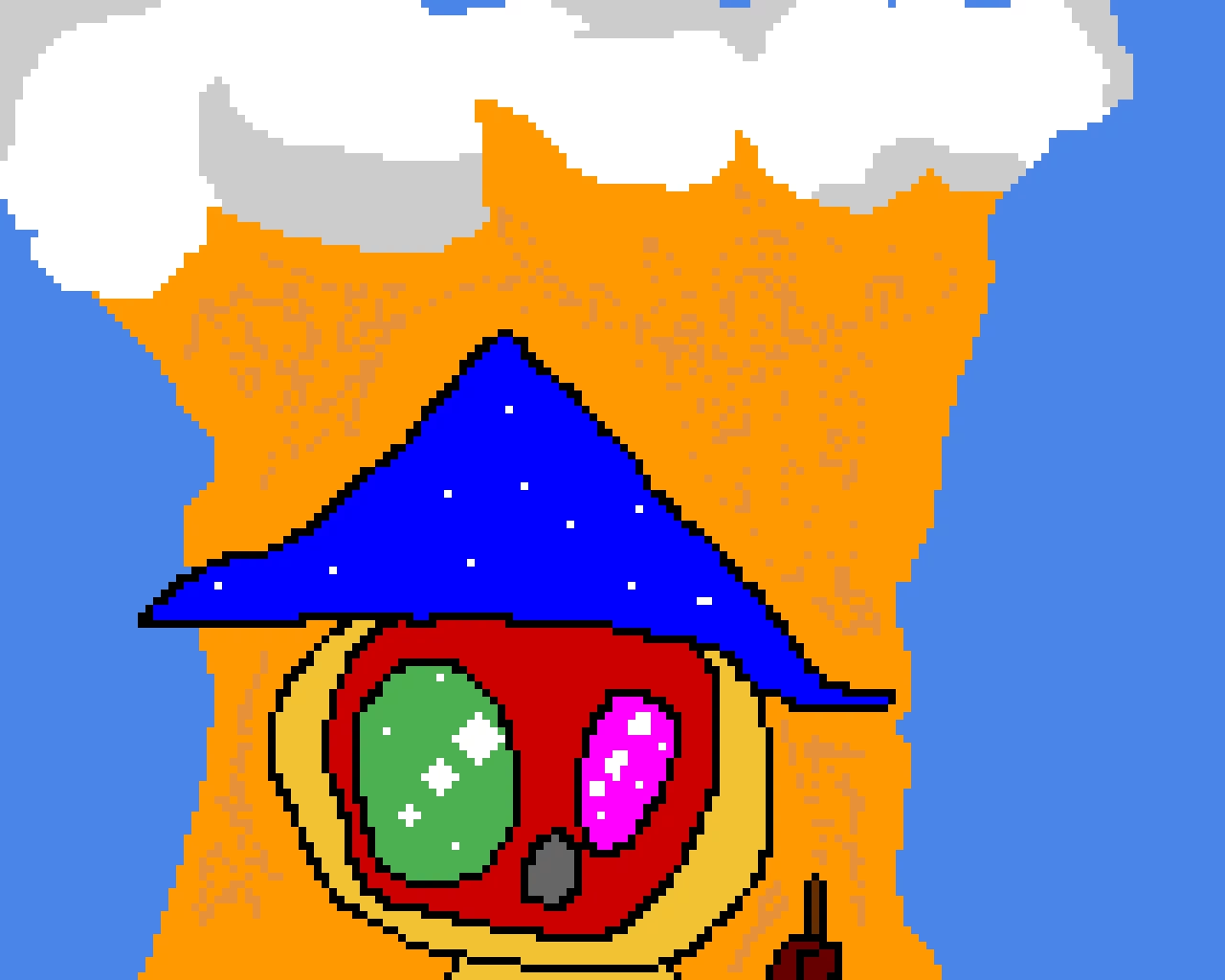 gaz wanted to be a wizard I think it was a mistake giving him the wand (contest)