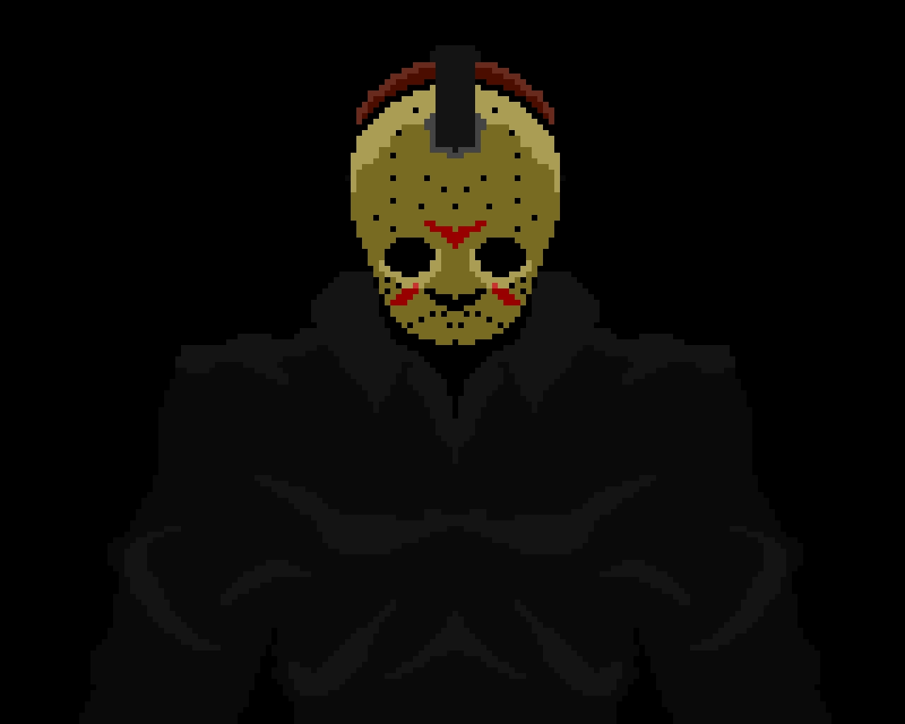 Jason voorhees. requested by @little_timmy657 btw, I also improved my art if U havent noticed.