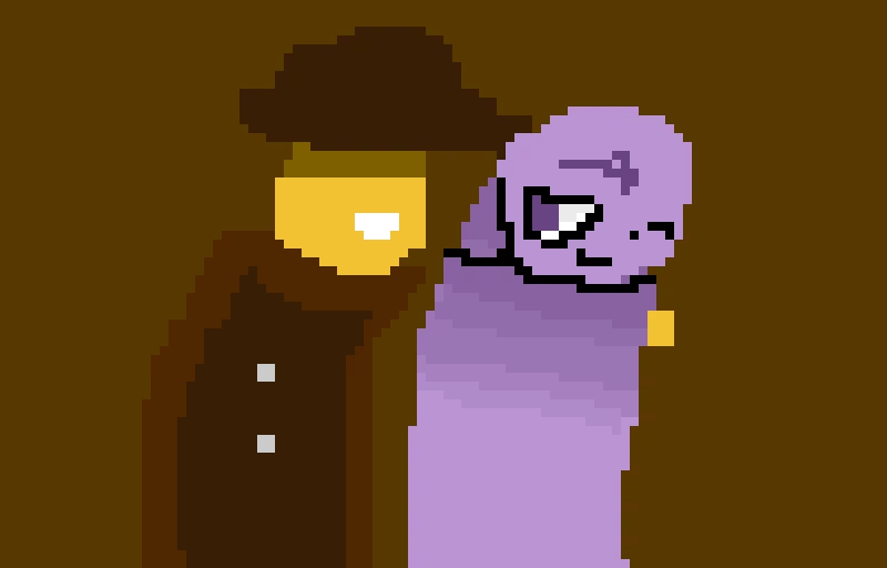 me and mah bud (og art made by we_are_f0rs4ken) (very hard name to spell out)