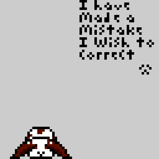 mistakes have been made (???)