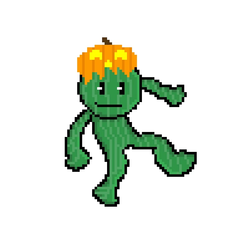 more detail melon for holloween