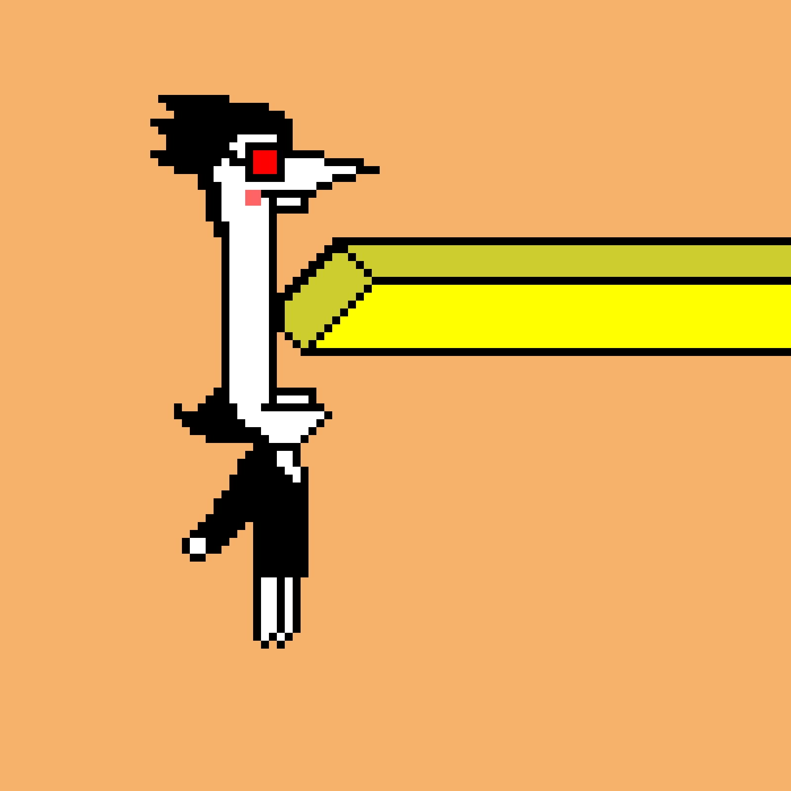 Spamton eating fry from stream