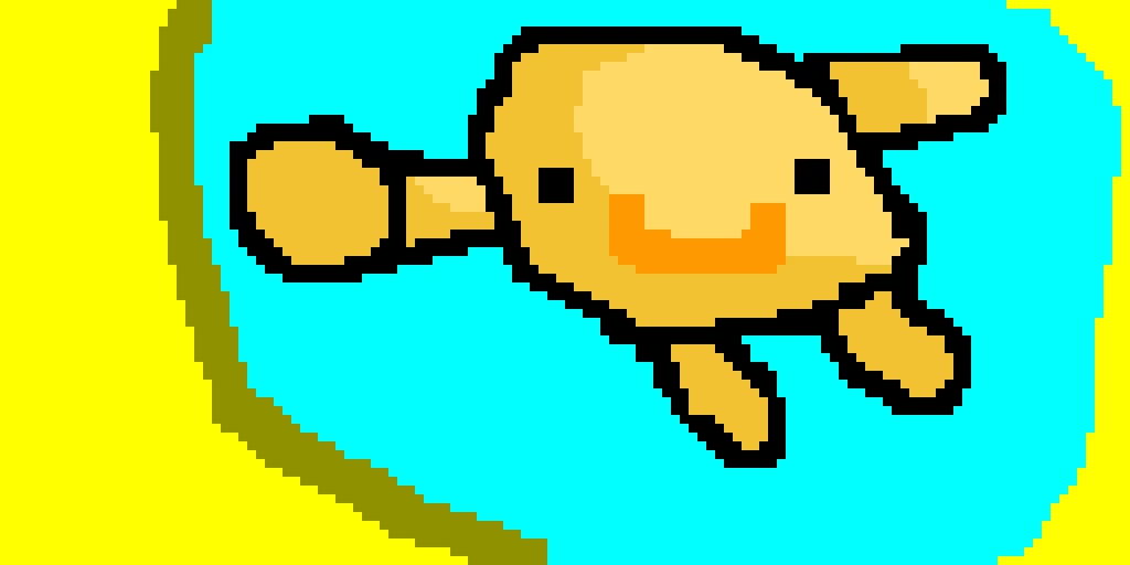 super duck flying through a wall (lore)