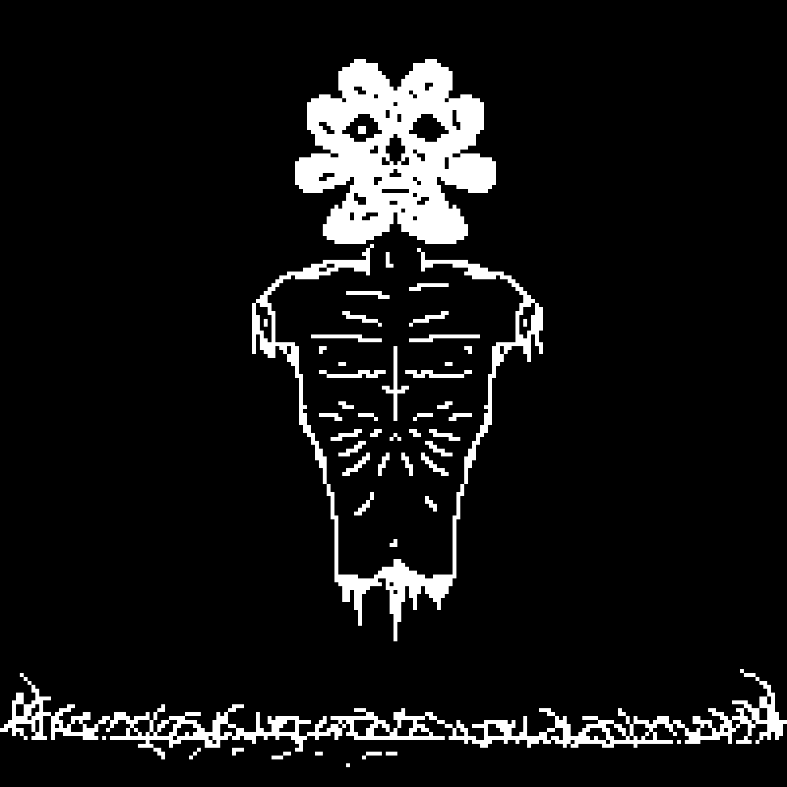 The Flower Headed Man