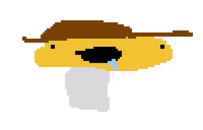 wait no you put it on his soft spot