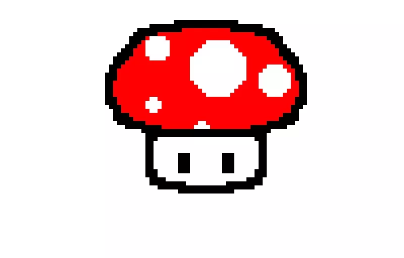 A very simple blinking mushroom REMAKE!!!