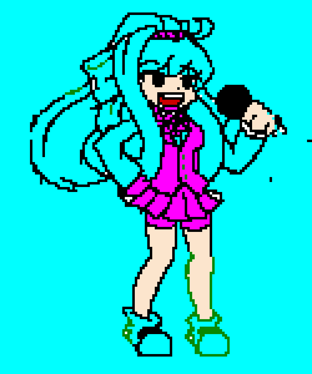 ANime mike girl