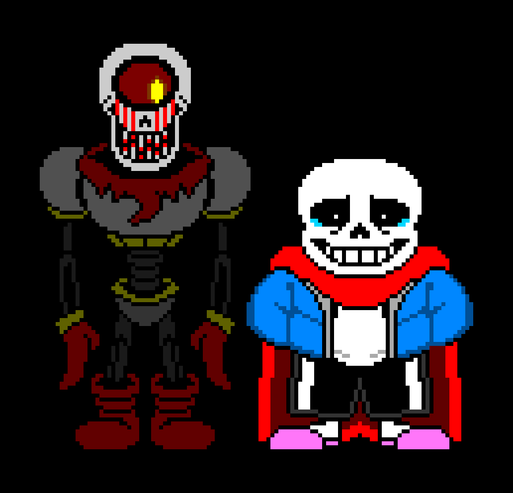 BrotherlyLove.EXE (My take on an Undertale version of TooLate.EXE)