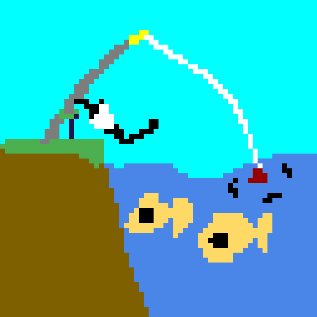 Fishing at the pier