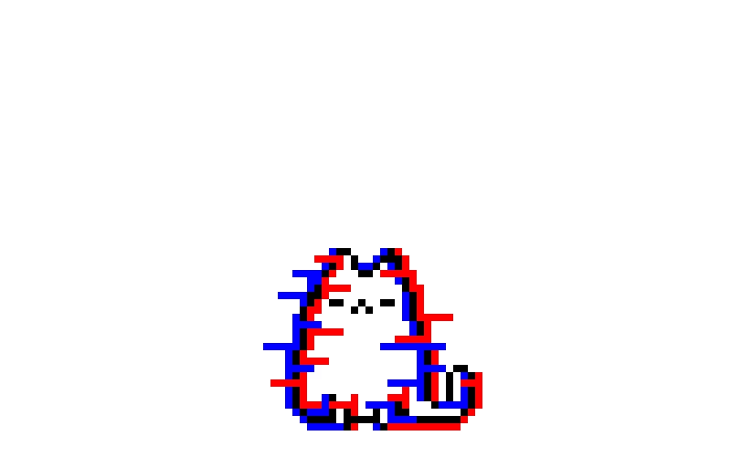Glitch cat