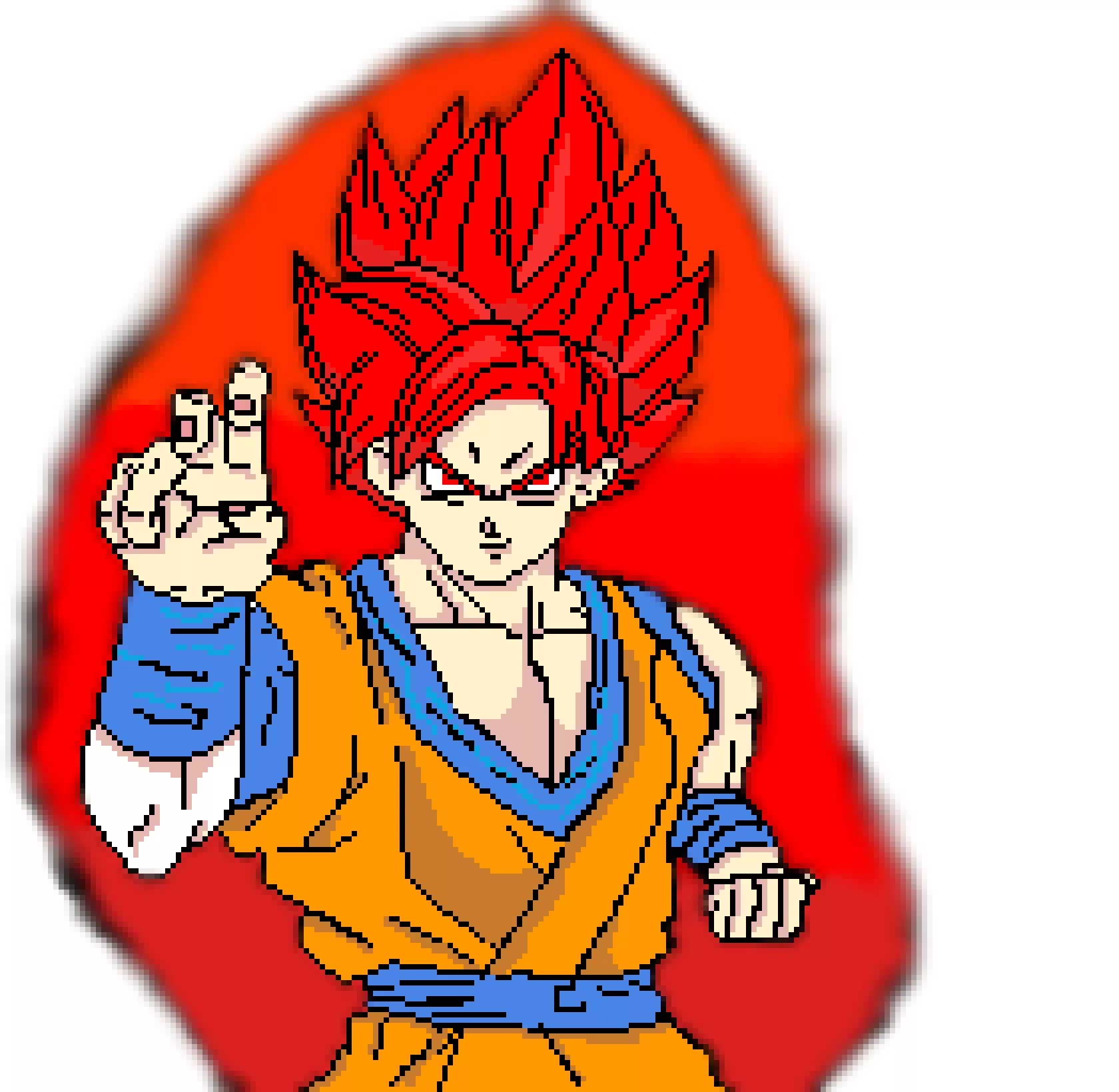 Goku super Saiyan God