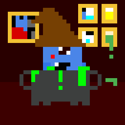 I made it evil now (October Profile Pic)