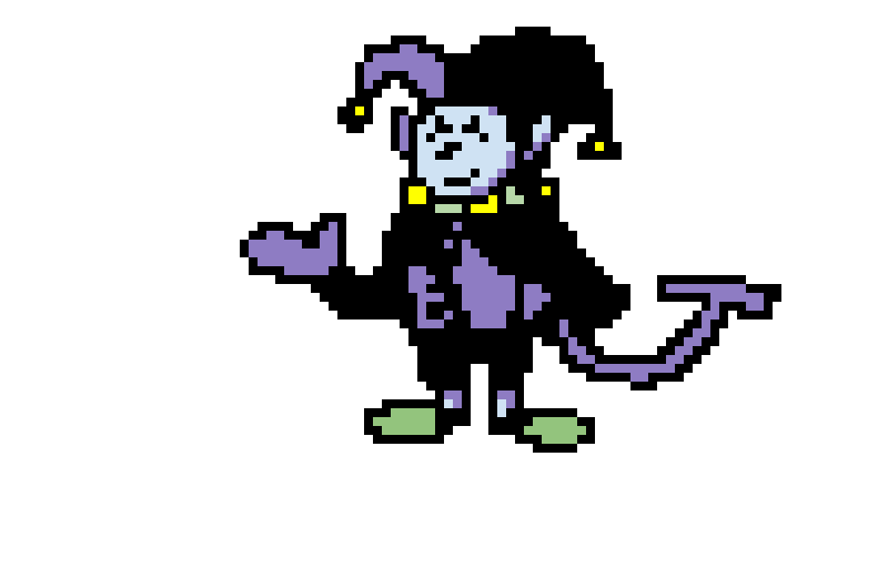 jevil but flowery? model