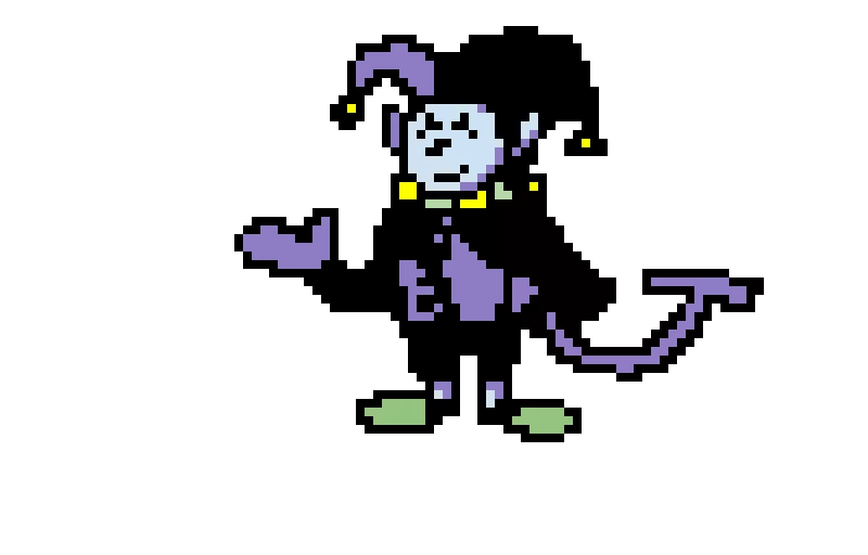 jevil but flowery? model