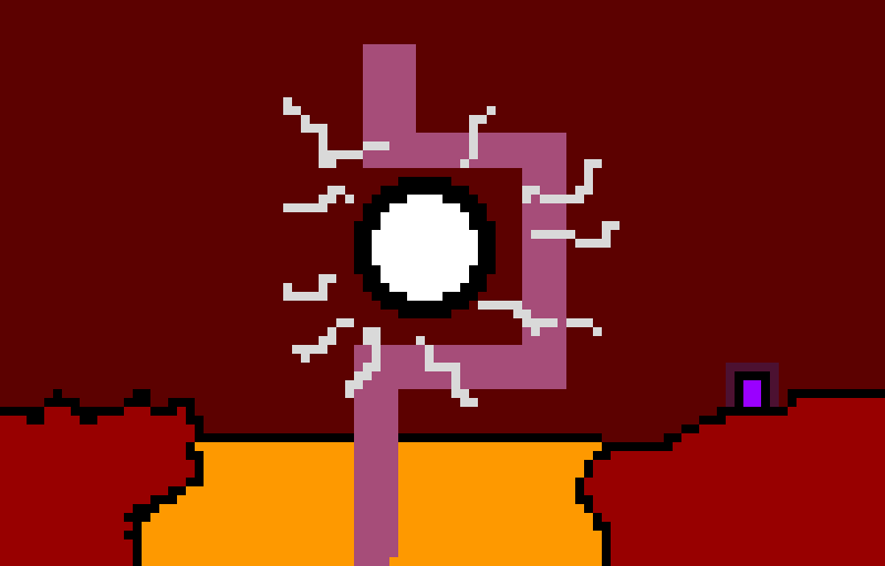 king orange staff from animation vs Minecraft by TIMEFOOX