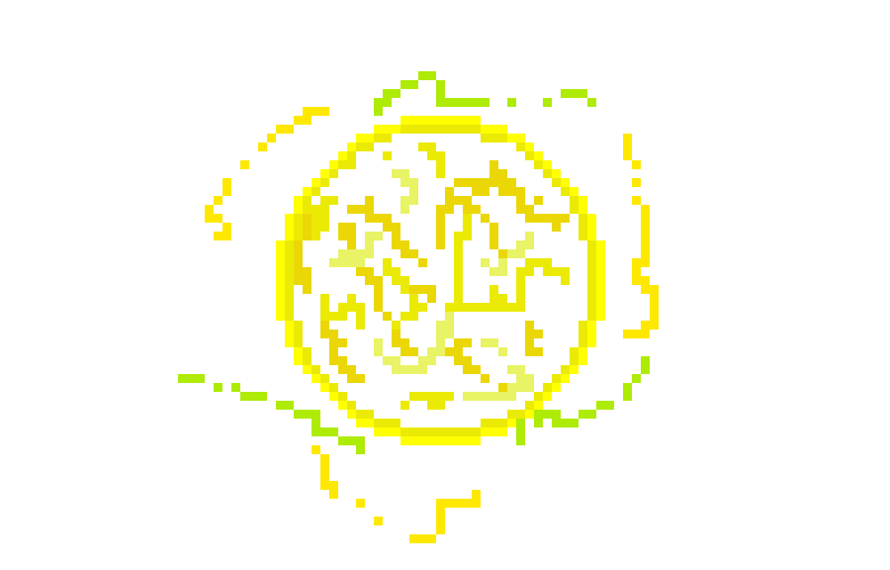 Mysterious Yellow Orb (nothing to do in study hall today)