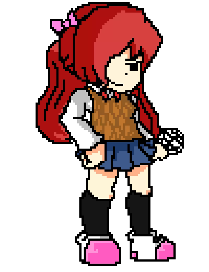 Natesha from DDTO Extras! but pixelated