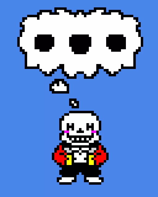 not a thought in his mind