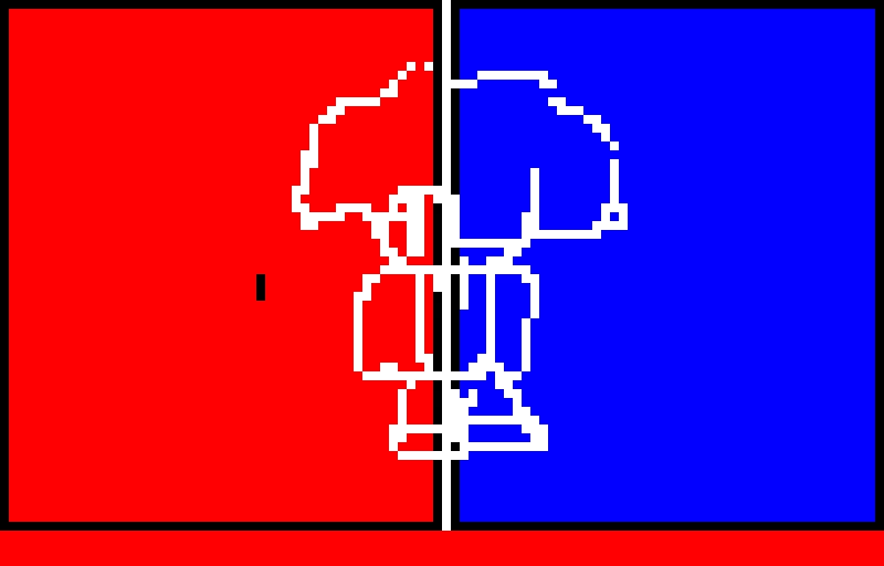 Red and Blue