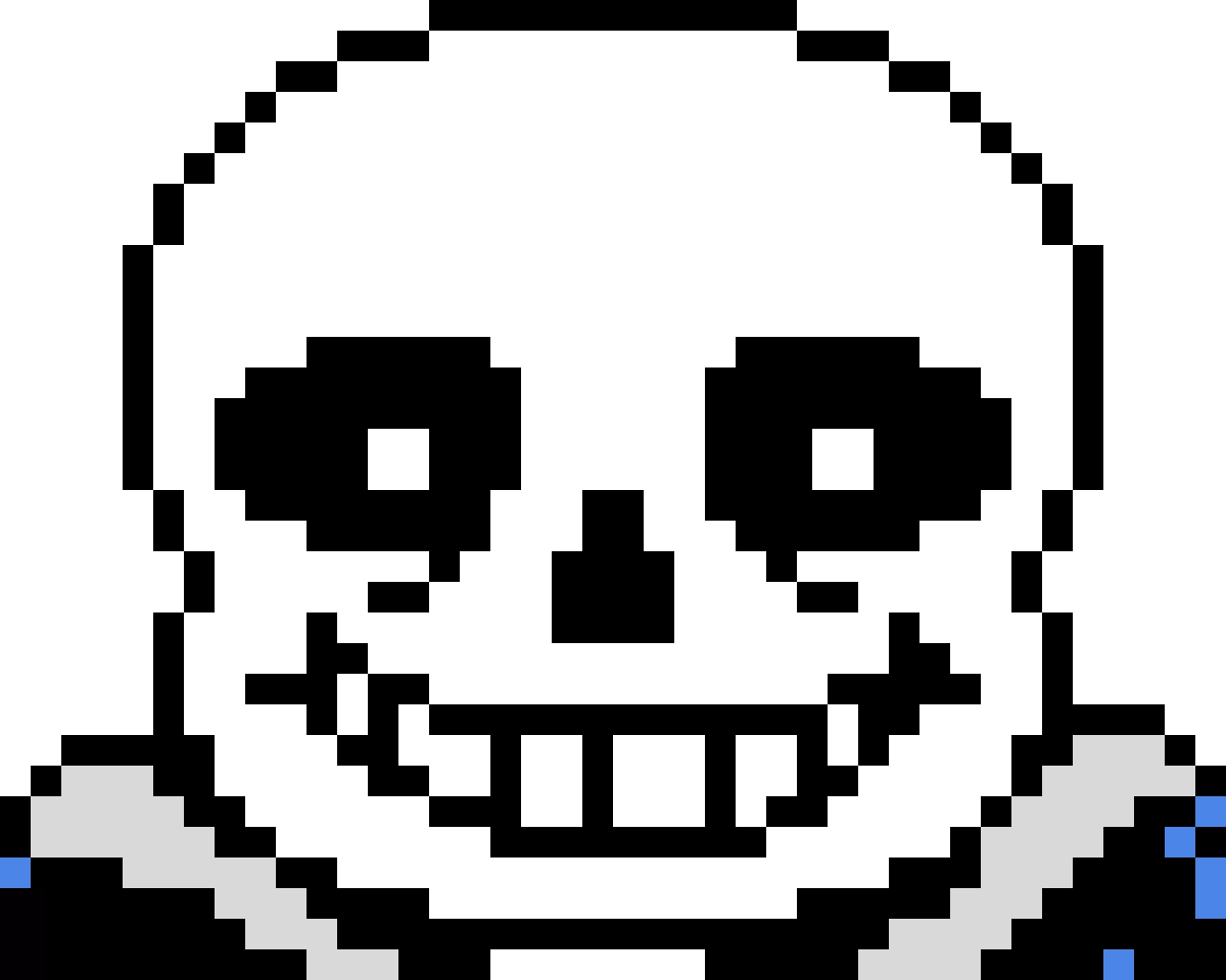 Sans in the dark